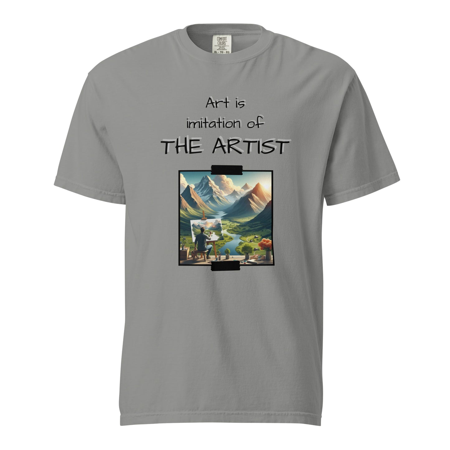 Art is Imitation T-shirt
