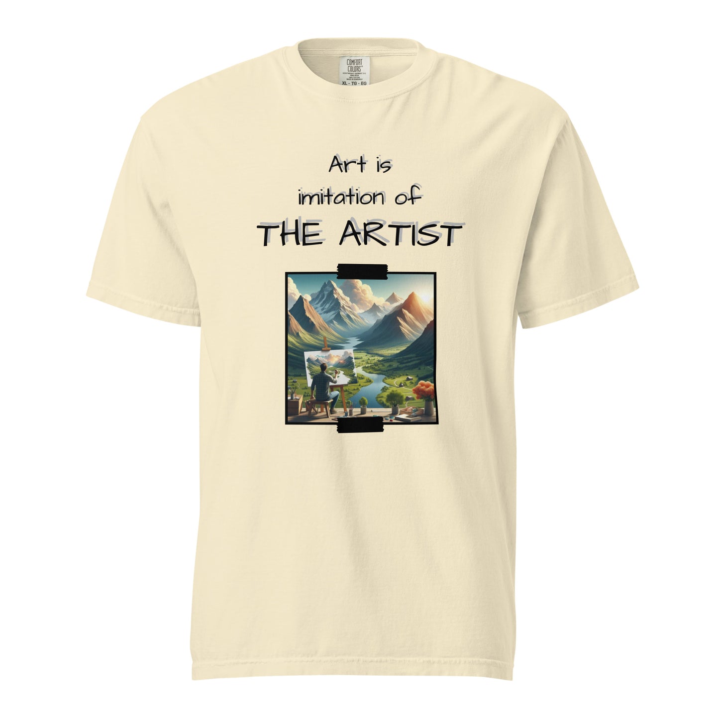 Art is Imitation T-shirt
