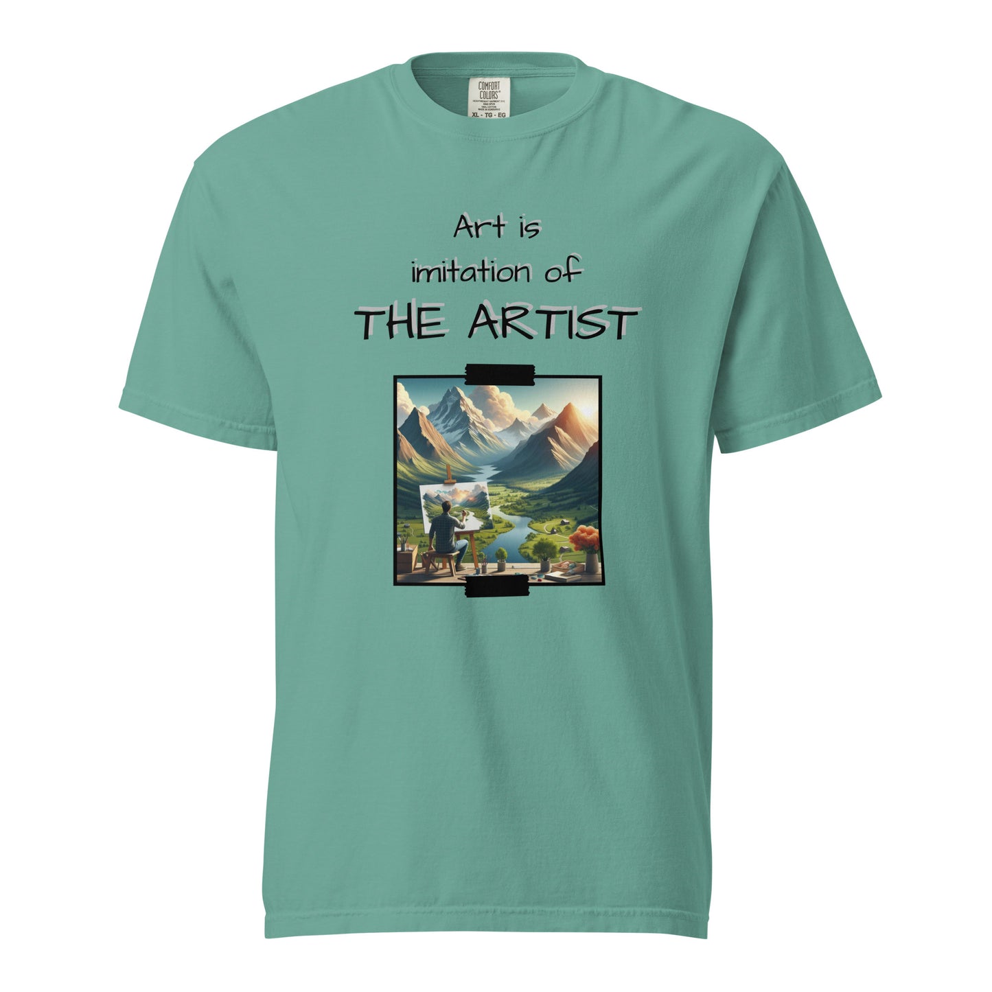 Art is Imitation T-shirt