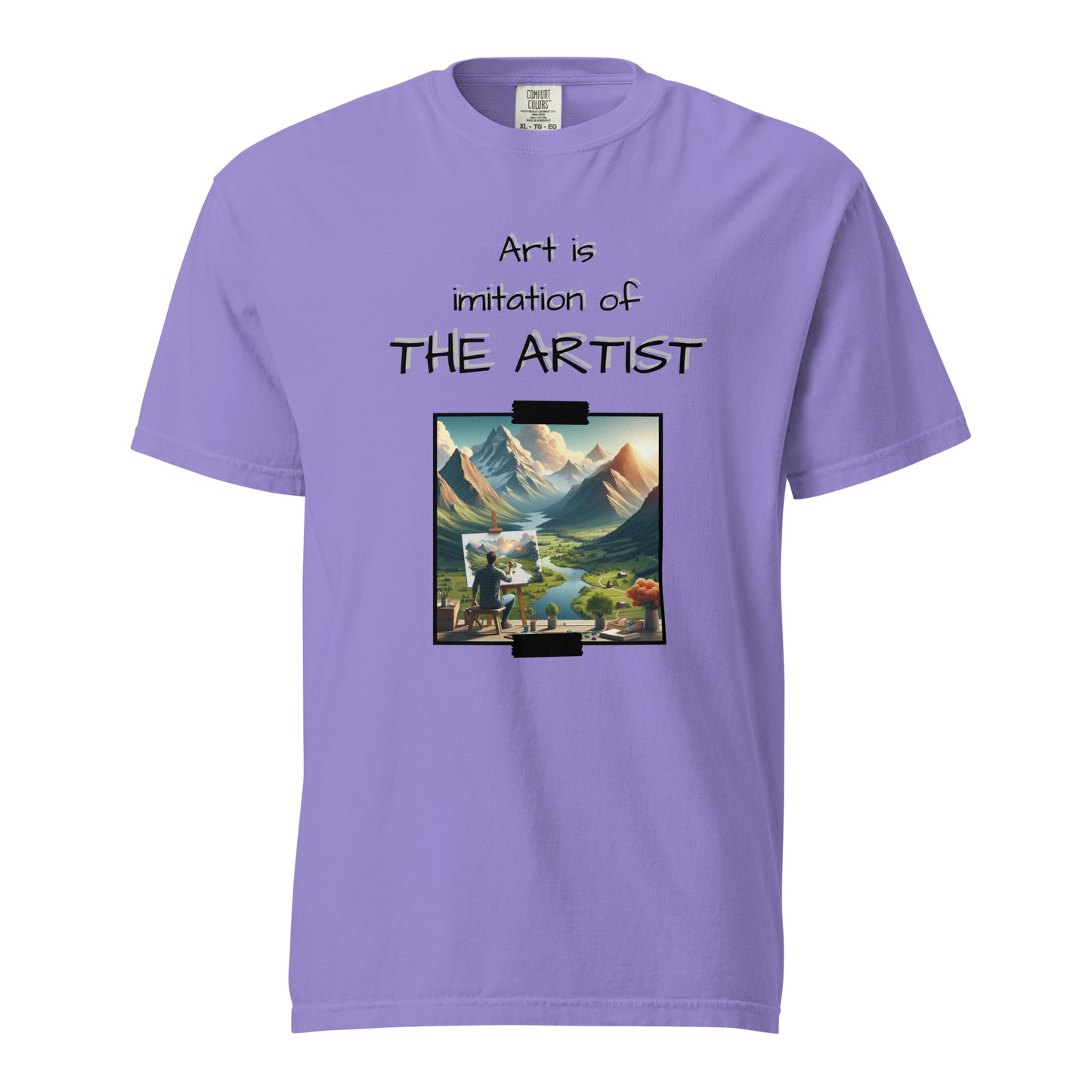 Art is Imitation T-shirt