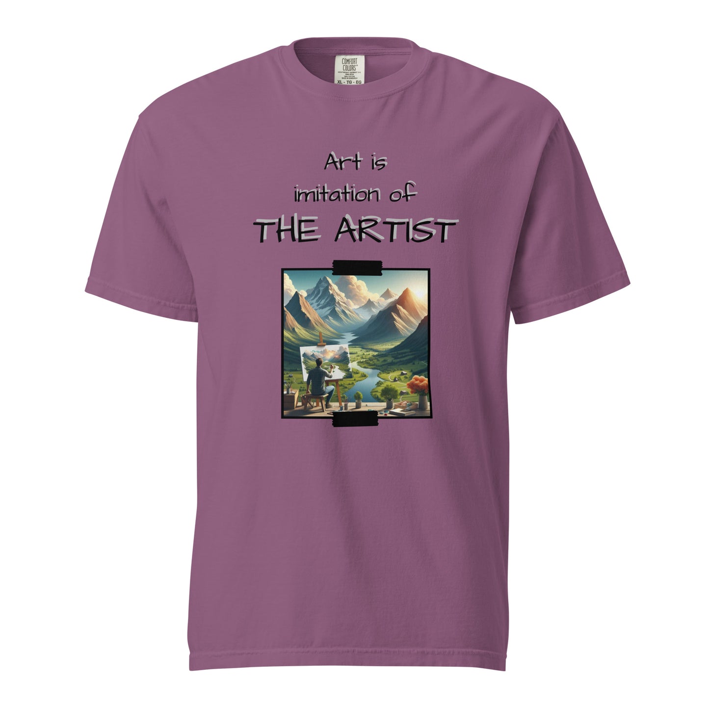 Art is Imitation T-shirt