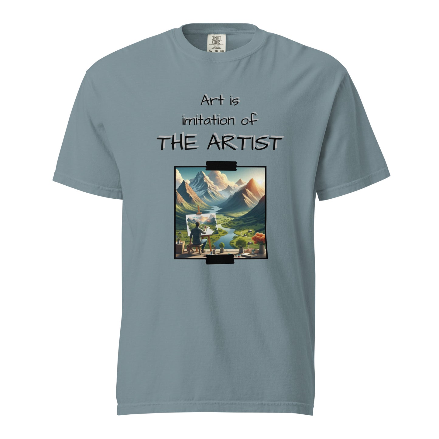 Art is Imitation T-shirt
