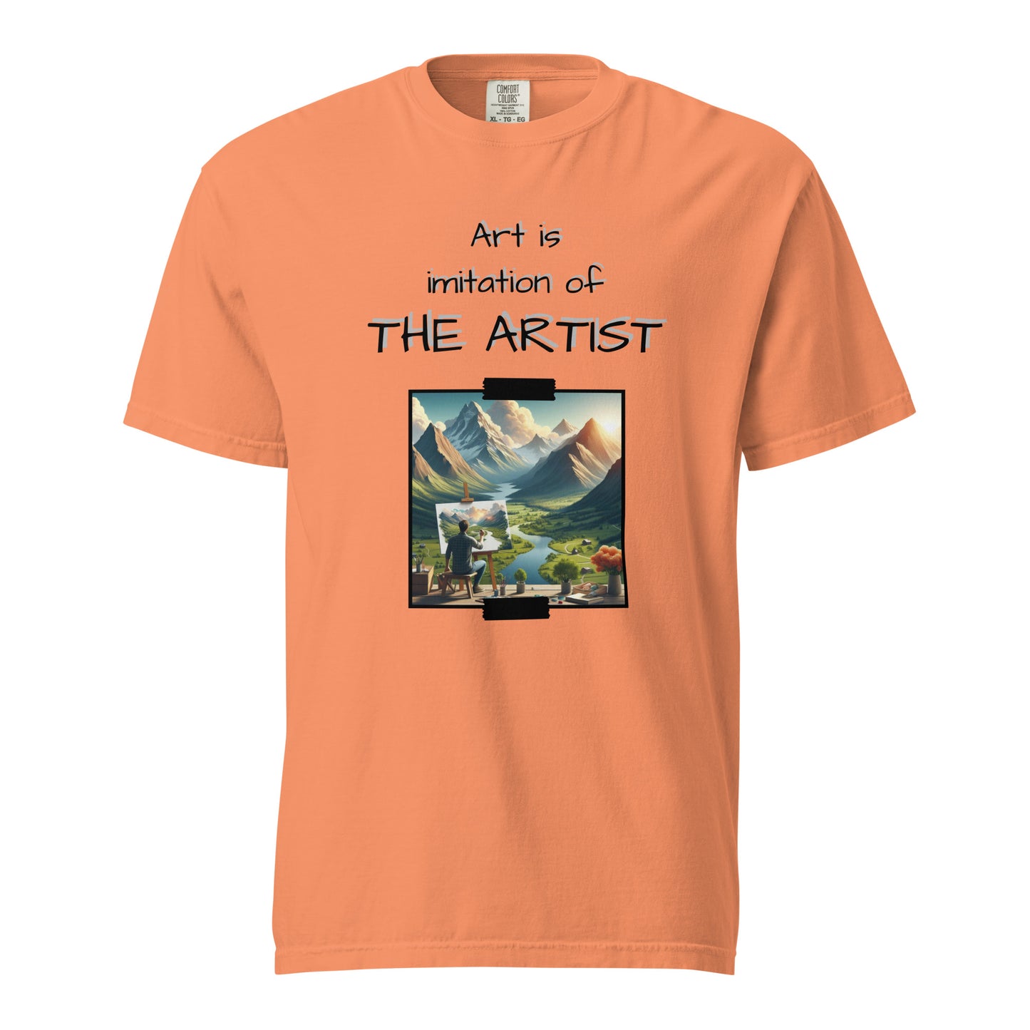 Art is Imitation T-shirt