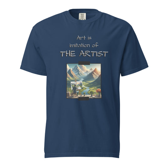Art is Imitation T-shirt
