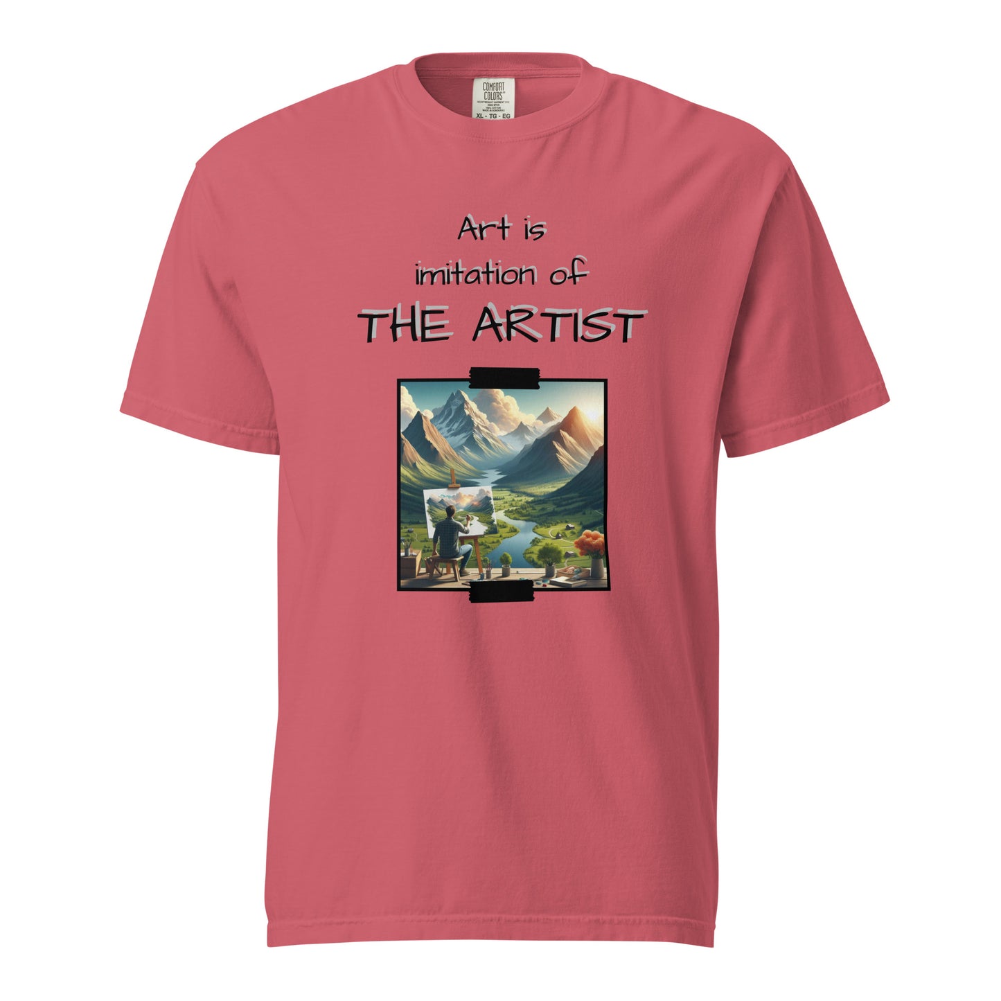 Art is Imitation T-shirt